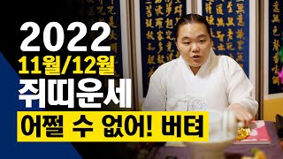 2022년 하반기 쥐띠(60년생,72년,84년생 )하반기운세/그냥 버텨야 할 시기[원주점집 천향금]