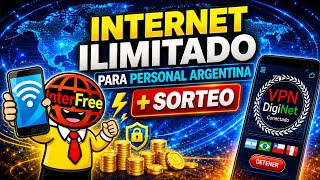 Internet ILIMITADO PARA PERSONAL ARGENTINA 2026 + SORTEO DE SERVIDORES PREMIUN EN MI GRUPO!