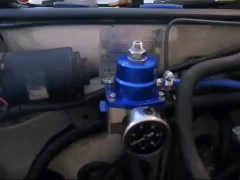 ISR Fuel Pressure Regulator Install - YouTube gauge pressure diagram 