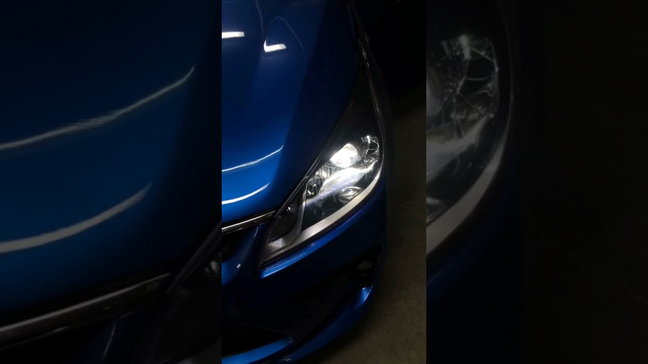 Kia Rio Установили матричные модули Diliht Parrot📞 8(927) 712-75-87🚘 г. Самара 5 Просека 99А