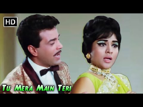 Mohd Rafi & Asha Bhosle Superhit Song | Tu Mera Main Teri | Pyar Hi Pyar Songs | Dharmendra | Mala S