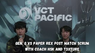 VCT Pacific Split 1 Gen.G vs Paper Rex (Gen.G) Post Match Press Conference | Esports #vctpacific