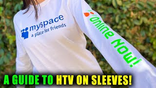 TIPS & TRICKS ON HOW TO APPLY HTV ON LONG SLEEVES || Lucykiins screenshot 2