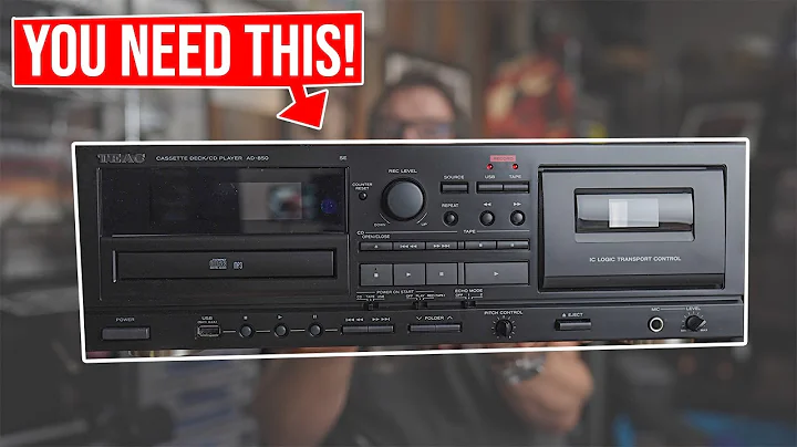 Love Em or Hate Em - Cassettes are Back w/t this TEAC!!!