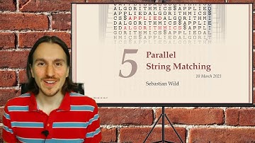 COMP526 5-1 §5.1 Elementary parallel string matching