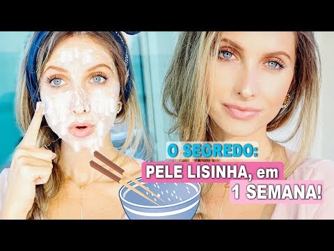 COMO TER UMA PELE LISA E SEM MANCHAS, COM APENAS 3 INGREDIENTES!