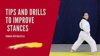 BEST Drills to Improve Your Stances | Poomsae with Master AJ