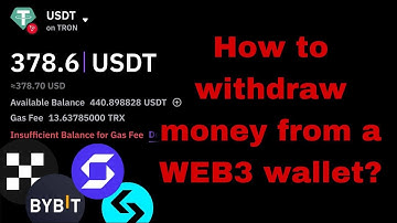 Insufficient Balance for Gas Fee, Withdraw USDT from Web3 Wallet on ByBit with ZERO Gas Fees!