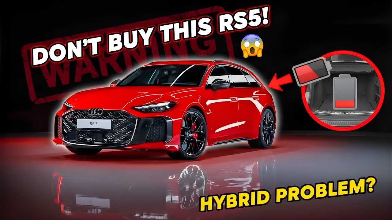 2026 Audi RS5 Avant Isn’t As Practical As You’d Think — Hybrid Battery Bloat Explained!