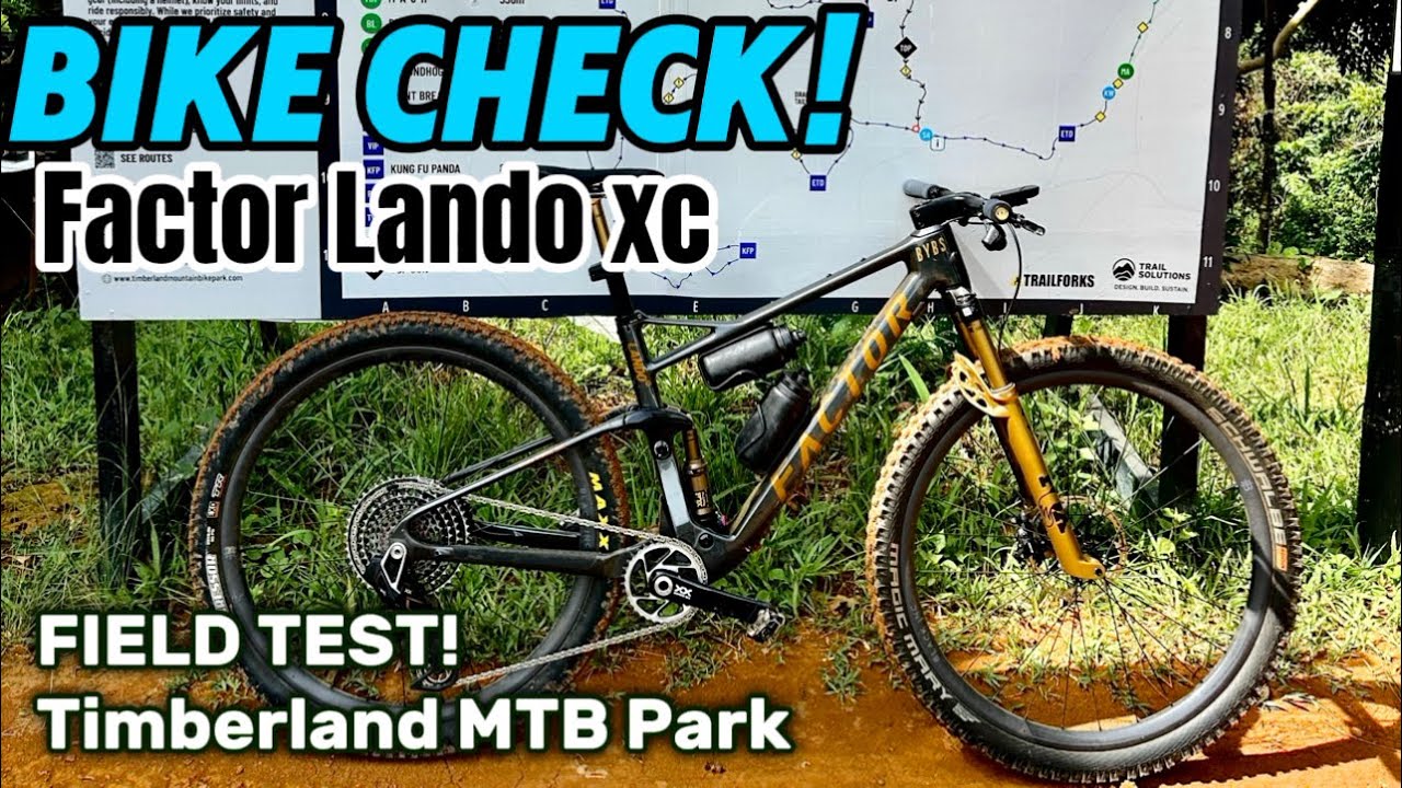 BIKE CHECK /  FIELD TEST! FACTOR LANDO XC FOX