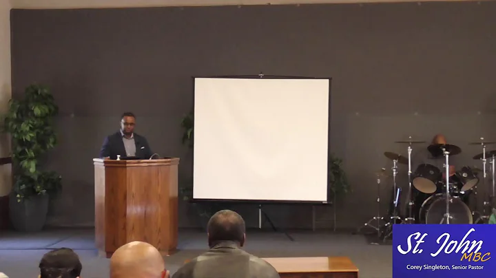 Pastor Corey Singleton- It's Ok...If You're not Ok...