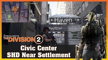 Civic Center | SHD Tech Cache | Near Settlement  l Puzzle 2 |THE DIVISION 2