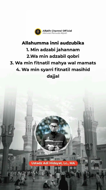 Ustadz Adi Hidayat | Minta 4 doa ini yang lain akan ikut semua