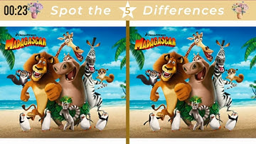 Spot the difference #168 | Movie Fiesta - Madagascar
