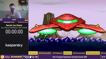 Metroid: Zero Mission [Any% (Normal, Blindfolded)] by Bubzia - #ESASummerOnline