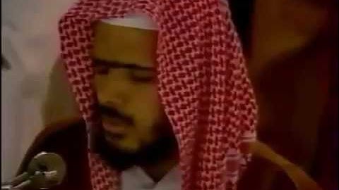 تلاوة قديمة للشيخ عبدالباري الثبيتي في الحرم المكي الشريف.ا بين العامين 1412هـ/1413هـ