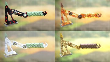 ALL Combat Axe skins in call of duty mobile | CODM best secondary weapon skins | FeaR