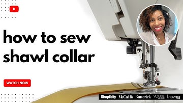 How to Sew a Shawl Collar with Brittany J Jones