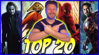 Top 20 Comic Book Movies!