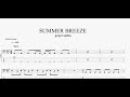 SUMMER BREEZE 【go!go!vanillas】 ベースtab譜