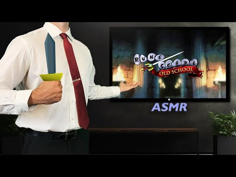 ASMR Old School RuneScape Beginners Course (College Class) ⚔️ | ASMR Classroom Roleplay