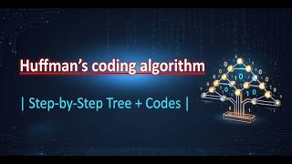 Complete Huffman Coding Algorithm | Suitable for IGNOU MCA Practical Exam | PART-1