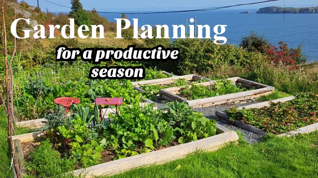 Planning the vegetable garden each year - YouTube