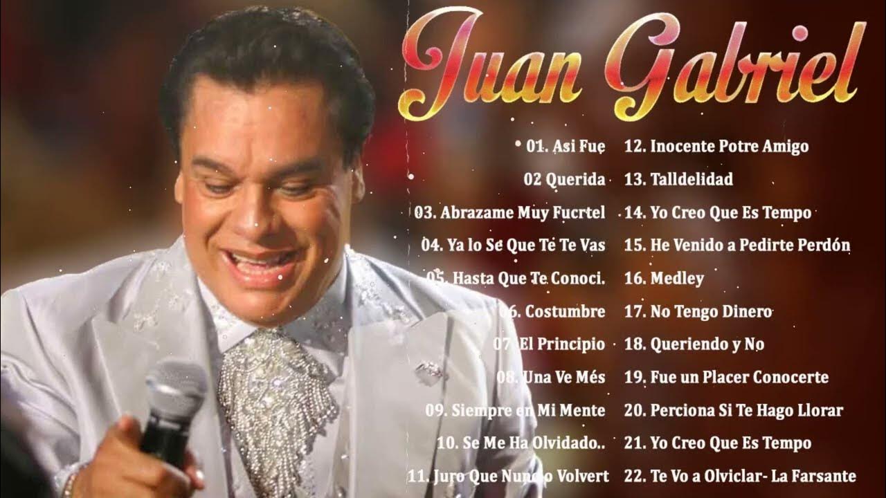 JUAN GABRIEL SUS GRANDES EXITÓS ROMÁNTICOS JUAN GABRIEL YouTube