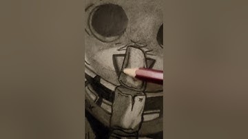 I draw william afton Springtrap #fypシ #drawing #fnaf