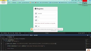 PHP y JavaScript validar Mail Parte IV. Profesor Ingeniero Informático Eduardo Rojo Sánchez