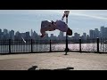 Capoeira in new york  manhattan view by professor cabelo