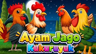 Lagu Anak Anak 🇮🇩 Kukuruyuk | Ayam Berkokok | Lagu Anak & Balita Sangat Viral