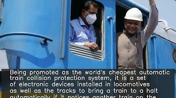 What is Kavach, Made-in-India system to prevent collision of trains?