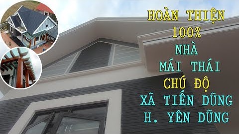 [Nhà Đẹp] Hoàn thiện nhà vườn chú Độ Yên Dũng Bắc Giang 07-01-2020