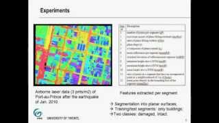 GEOBIA2012 - Role of dimensionality reduction in segment-based classification of damaged...