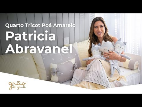 PATRICIA ABRAVANEL MOSTRA O QUARTO DOS FILHOS! | GRÃO DE GENTE