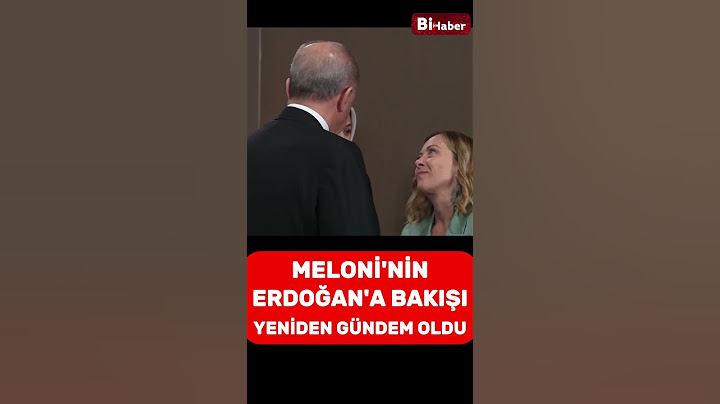 Meloni'nin Erdoğan'a Bakışı Tekrar Gündem Oldu! #shorts #erdoğan #meloni