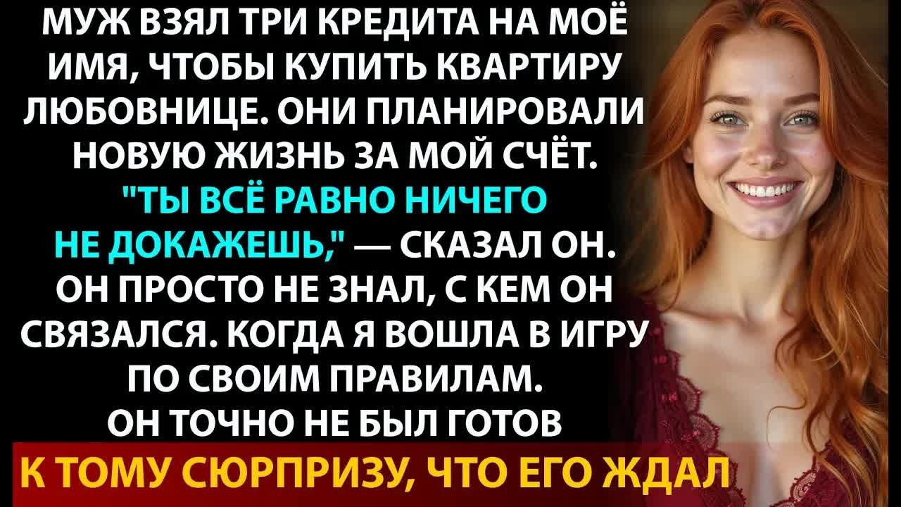 Мой МУЖ оформил кредиты на меня ради покупки квартиры для своей любовницы