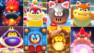 Super Mario 3D World + Bowser's Fury - All Bosses (No Damage)