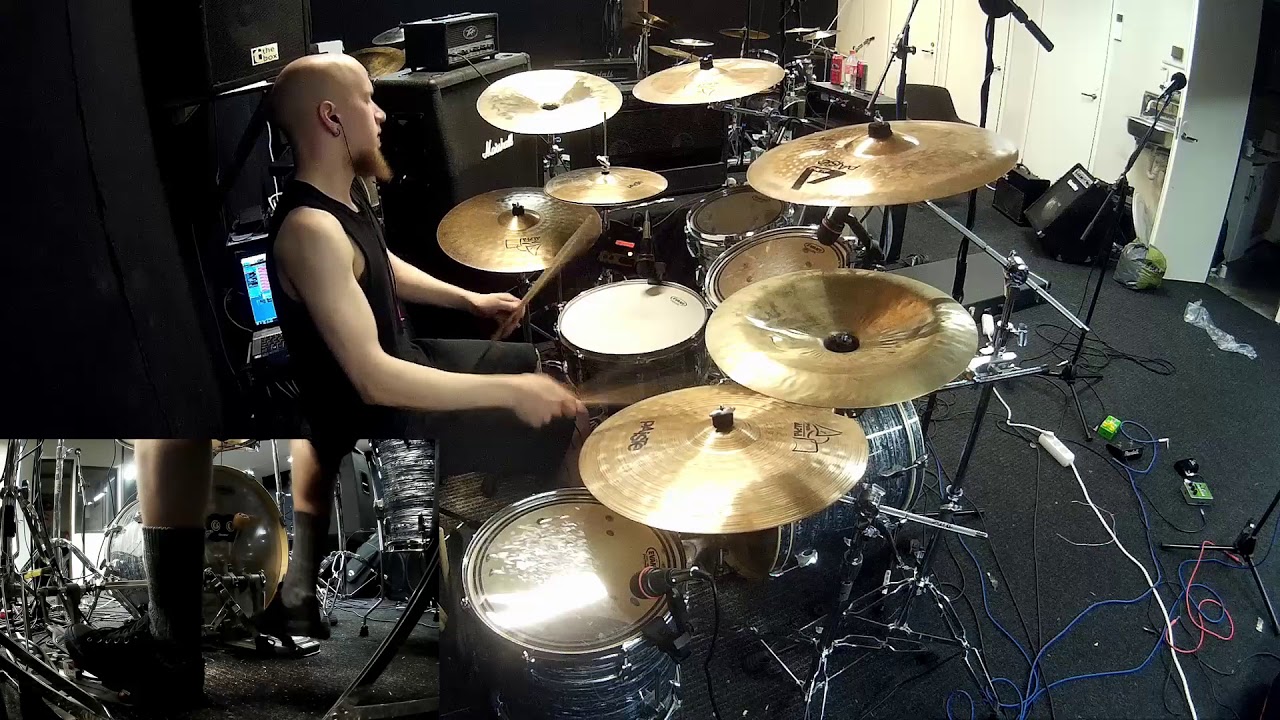 Testing On Trigger's on Pearl Demon Drive double pedal.