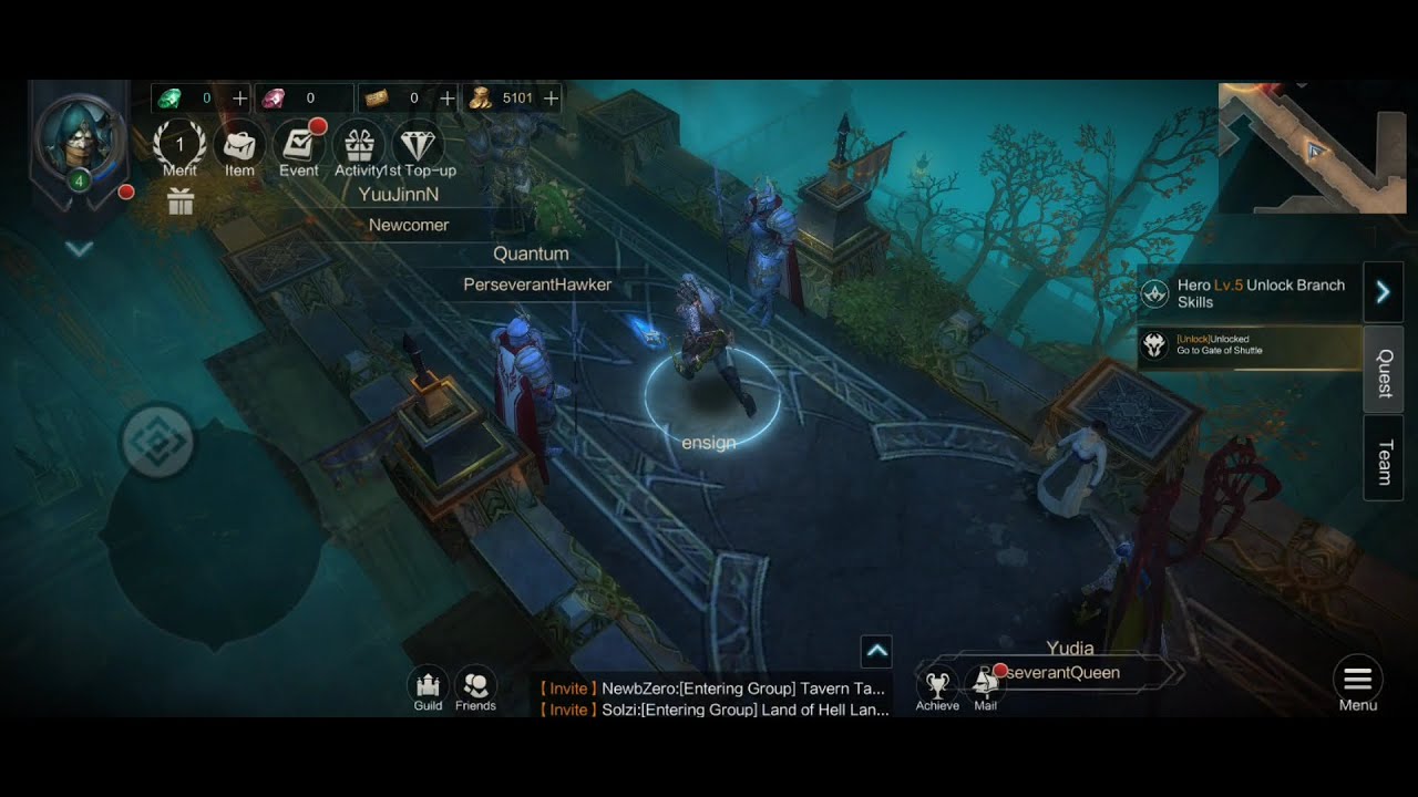 Raziel Rebirth: Dungeon Raid (by Loongcheer Game) - free action rpg game for Android - gameplay.