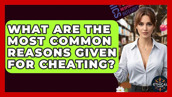 What Are The Most Common Reasons Given For Cheating? - The Ethical Compass
