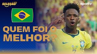 QUEM FOI O MELHOR JOGADOR DO BRASIL CONTRA A ESCÓCIA? | Seleção Copa | Copa do Mundo 2026 | sportv