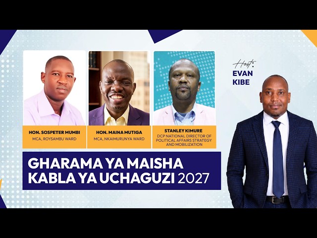 UCHAGUZI WA 2027: GHARAMA YA MAISHA YAKUWA HOJA KUU | GBS JUMATATU