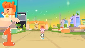 BRIXITY Gameplay Walkthrough Part - 1 - Tutorial - 3D Sandbox City Building (Android, iOS)