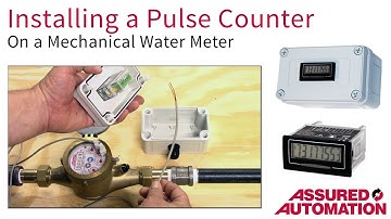 make your water flow meter into a digital water meter