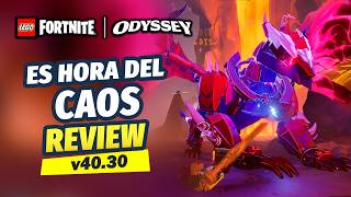 🐲DRAGÓN DEL CAOS , ENEMIGOS ONI  Y MAS 🔄REVIEW v40.30 LEGO Fortnite Odyssey