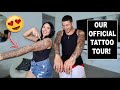 Our Official TATTOO TOUR!!