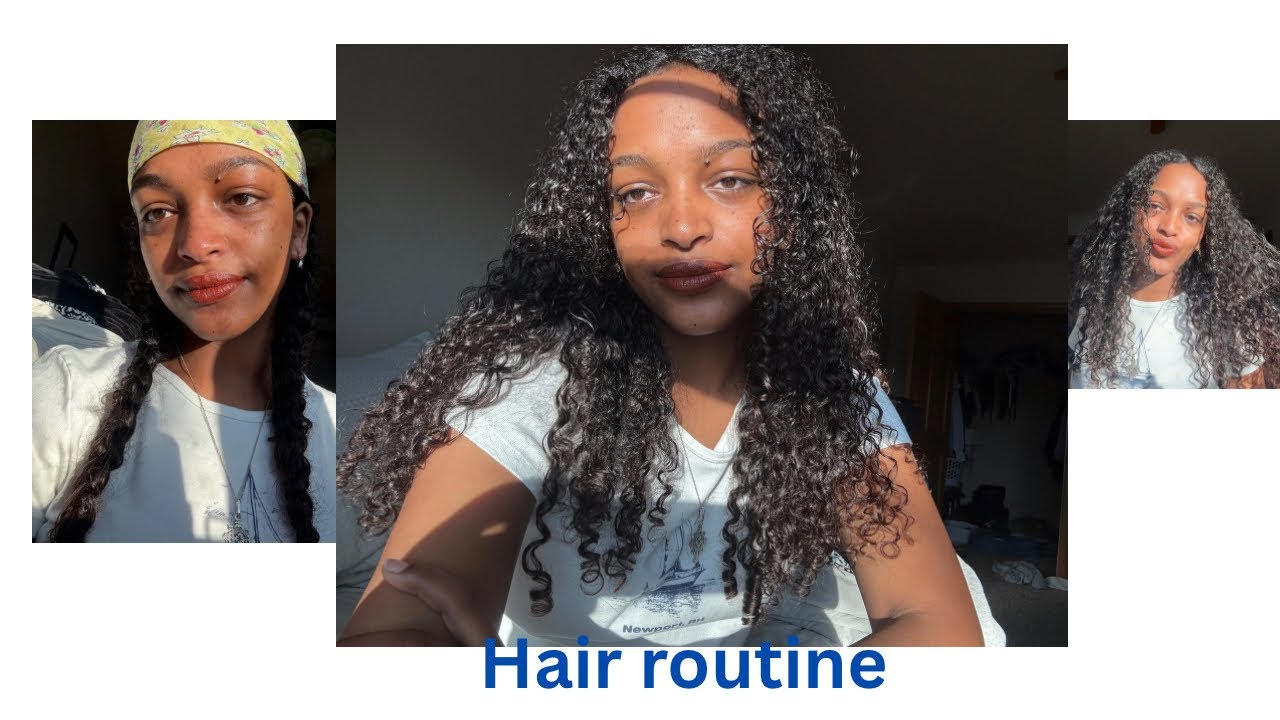My Simple Curly Hair Routine