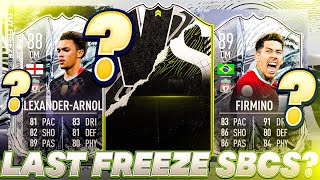 LAST FREEZE SBCS TODAY? NEW SHOWDOWN CARDS COMING! FIFA 21 Ultimate Team